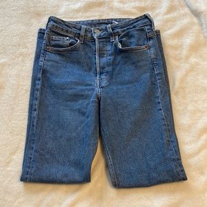 Blue jeans - vintage slim high waist